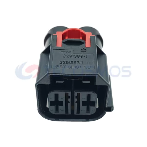 Auto Parts Waterproof Housing Steering Harness Connector for Mercedes-Benz 2-pin Female Plug 2291389-1 2343344-1 - image 2